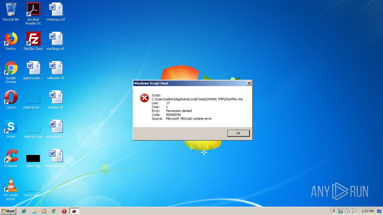 Malware Analysis Msicuu2.Exe Suspicious Activity | ANY.RUN.