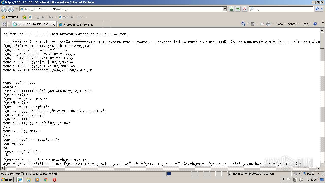 Http 138 128 150 133 Winext Gif Any Run Free Malware Sandbox Online