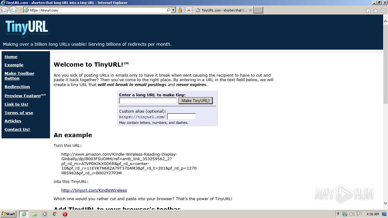 Malware analysis Malicious activity ANY.RUN