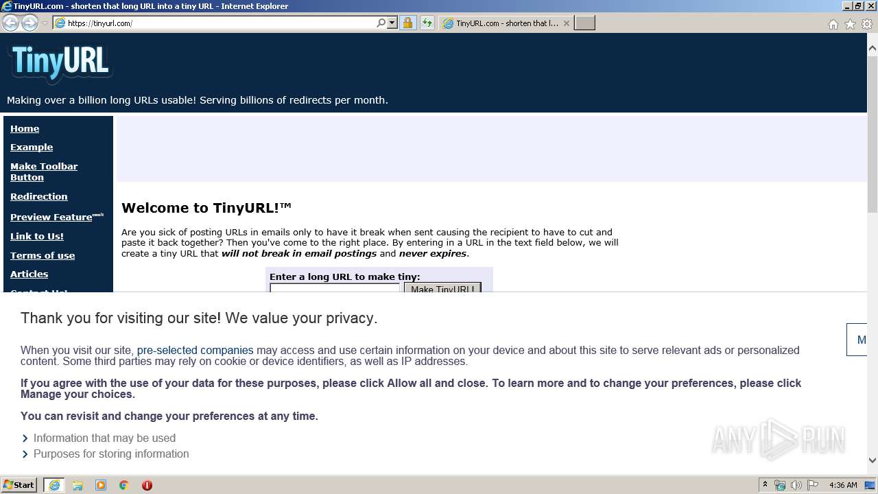 Malware analysis Malicious activity ANY.RUN