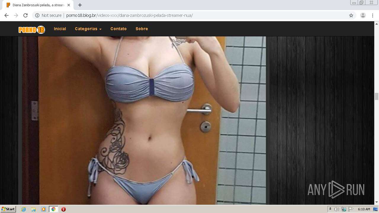 Malware analysis http://porno18.blog.br/ Malicious activity | ANY.RUN -  Malware Sandbox Online