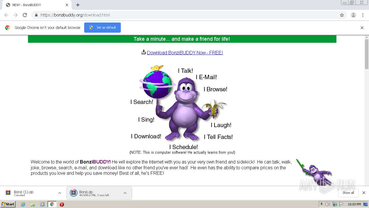 A Complete Review On BonziBuddy - Internet's Friendly Malware - Techilife