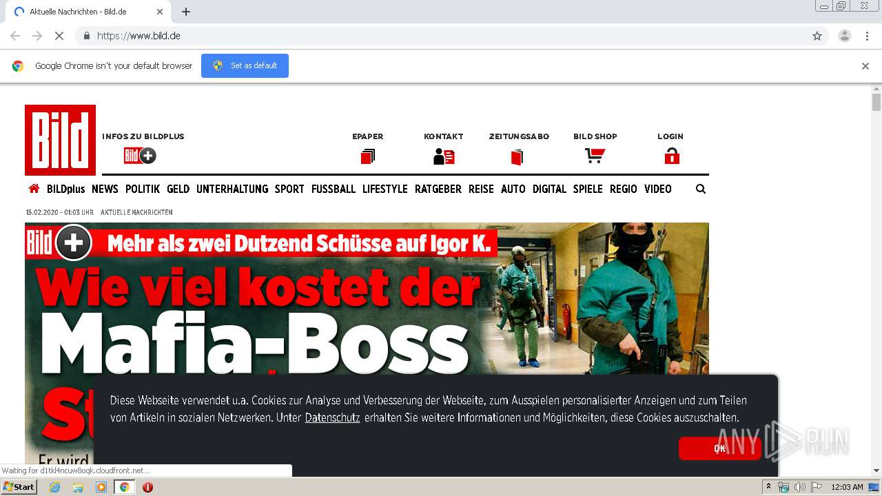 Http Www Bild De Any Run Free Malware Sandbox Online