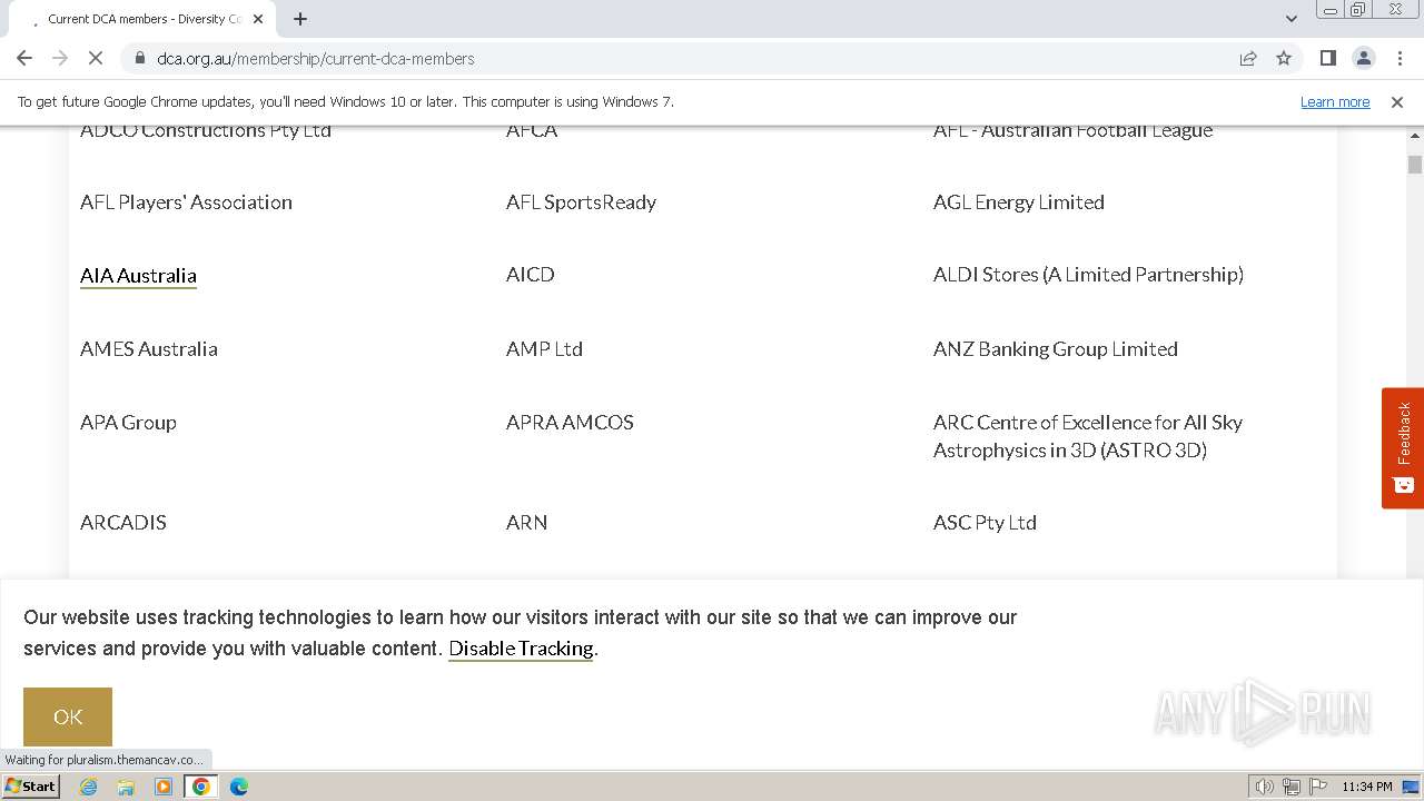 Malware analysis https link.dca .au c 7 3