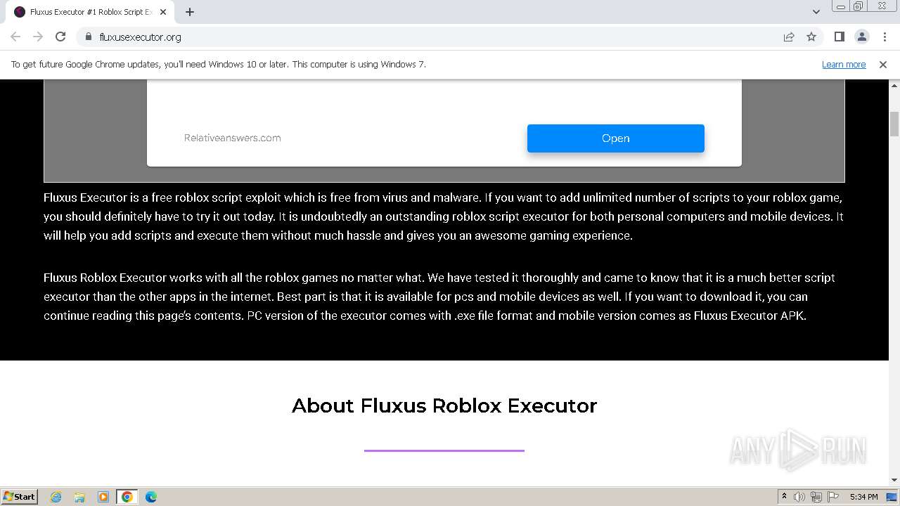 Fluxus Executor V7 Roblox Exploit
