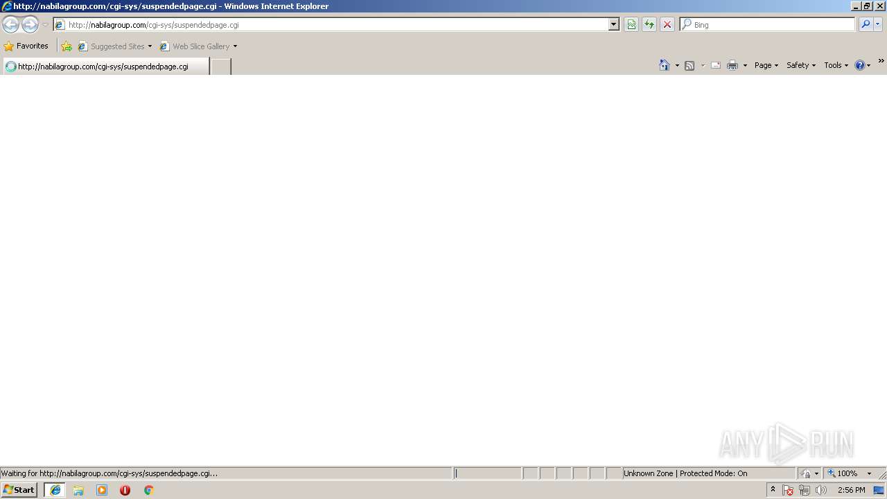 Malware Analysis Http nabilagroup cgi sys suspendedpage cgi No