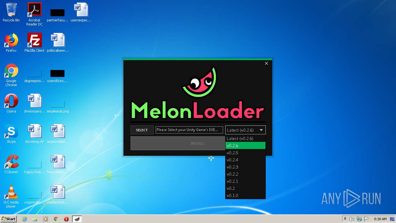 Analysis MelonLoader.Installer.exe (MD5