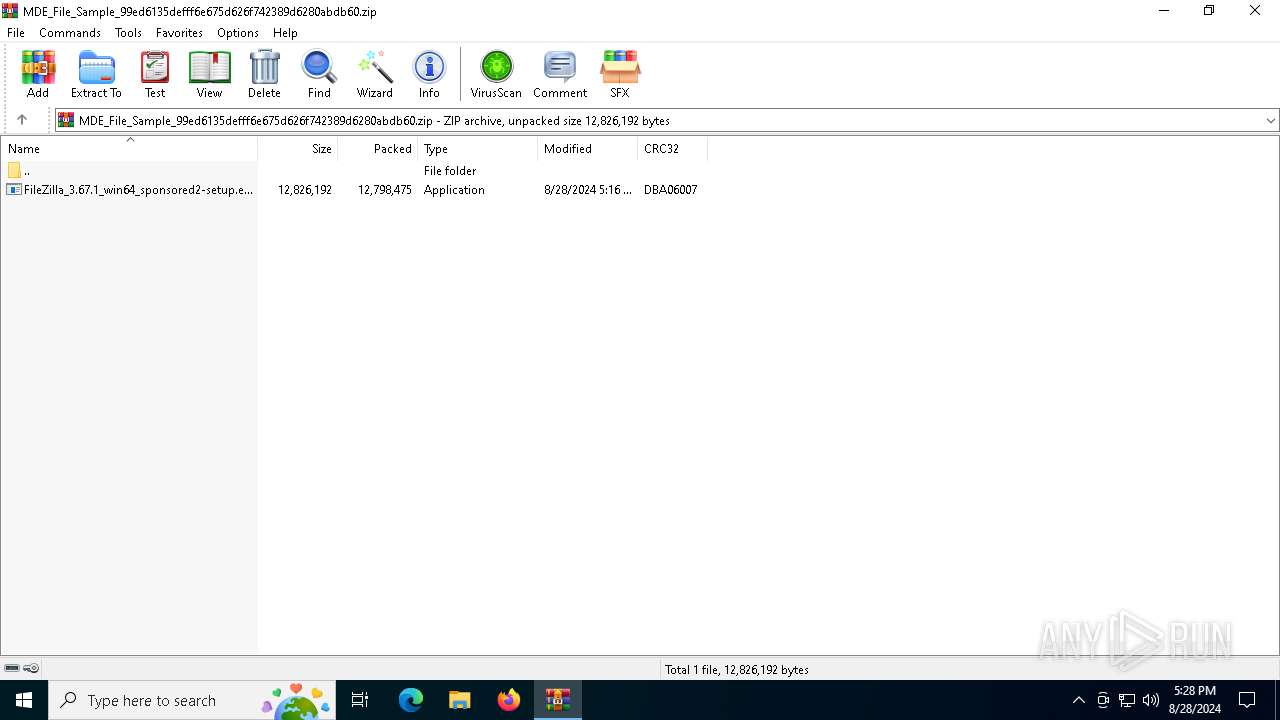 Malware analysis MDE_File_Sample ...