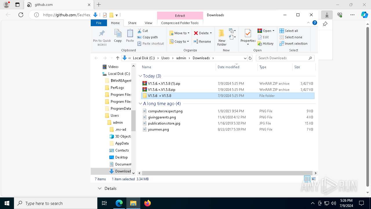 Sechex Spoofy Malware analysis https://github.com/SecHex/SecHex-Spoofy/releases ...