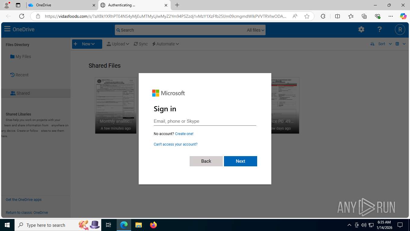 Malware analysis https://eur01.safelinks.protection.outlook.com/?url ...
