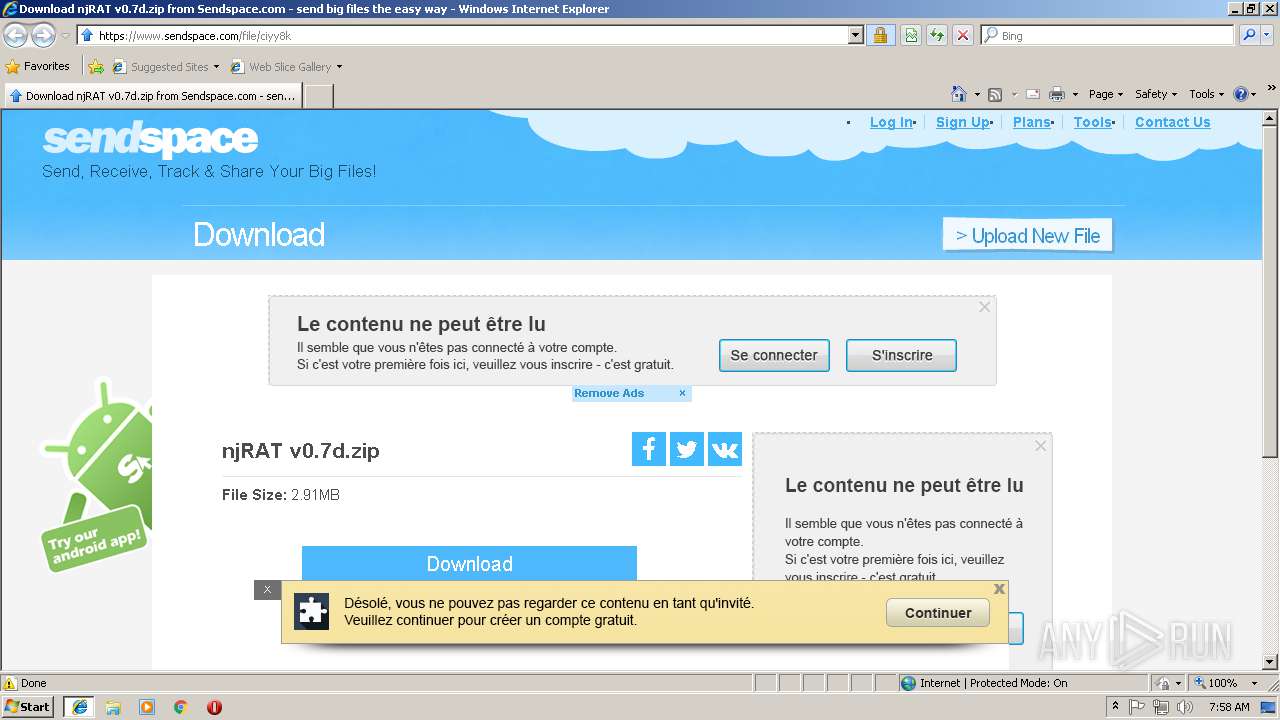 TÉLÉCHARGER NJRAT 0.7 GRATUITEMENT NJRAT 0.7 GRATUITEMENT