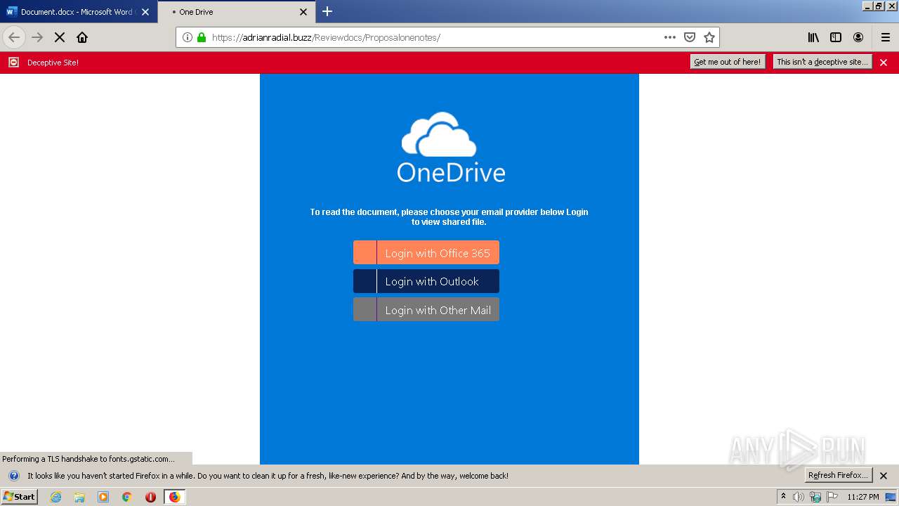 Malware analysis https://1drv.ms/w/s!AjelyKeVz7YQaZnRbjINx123Kho ...