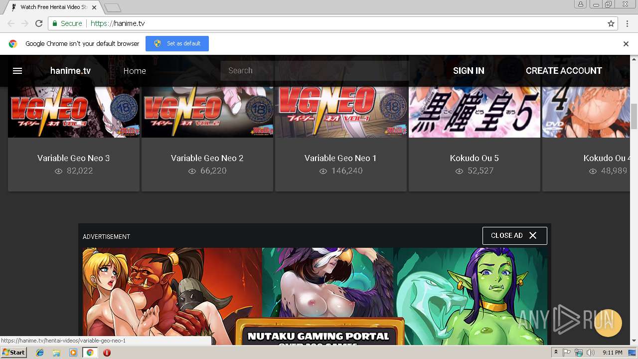 Malware analysis https://hanime.tv/ No threats detected | ANY.RUN - Malware  Sandbox Online