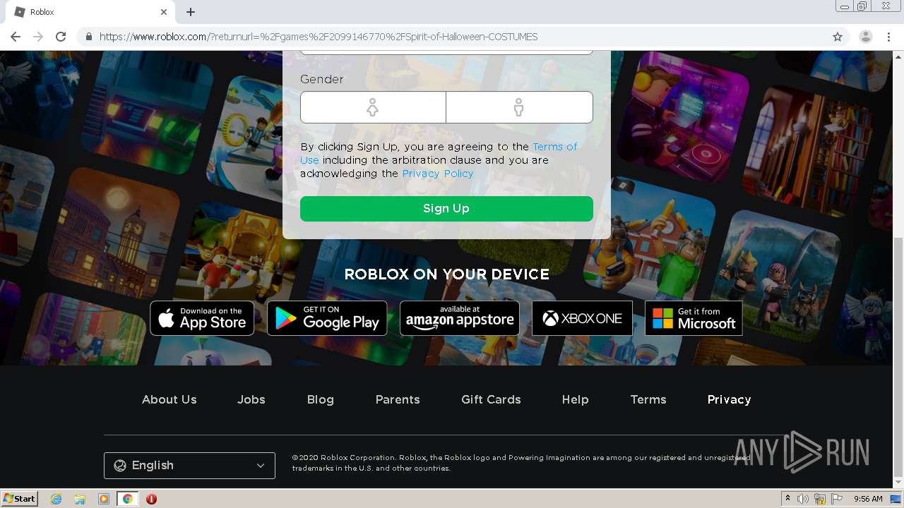 Https Www Roblox Com Games 5793116895 Admin Any Run Free Malware Sandbox Online - download app www.roblox.com
