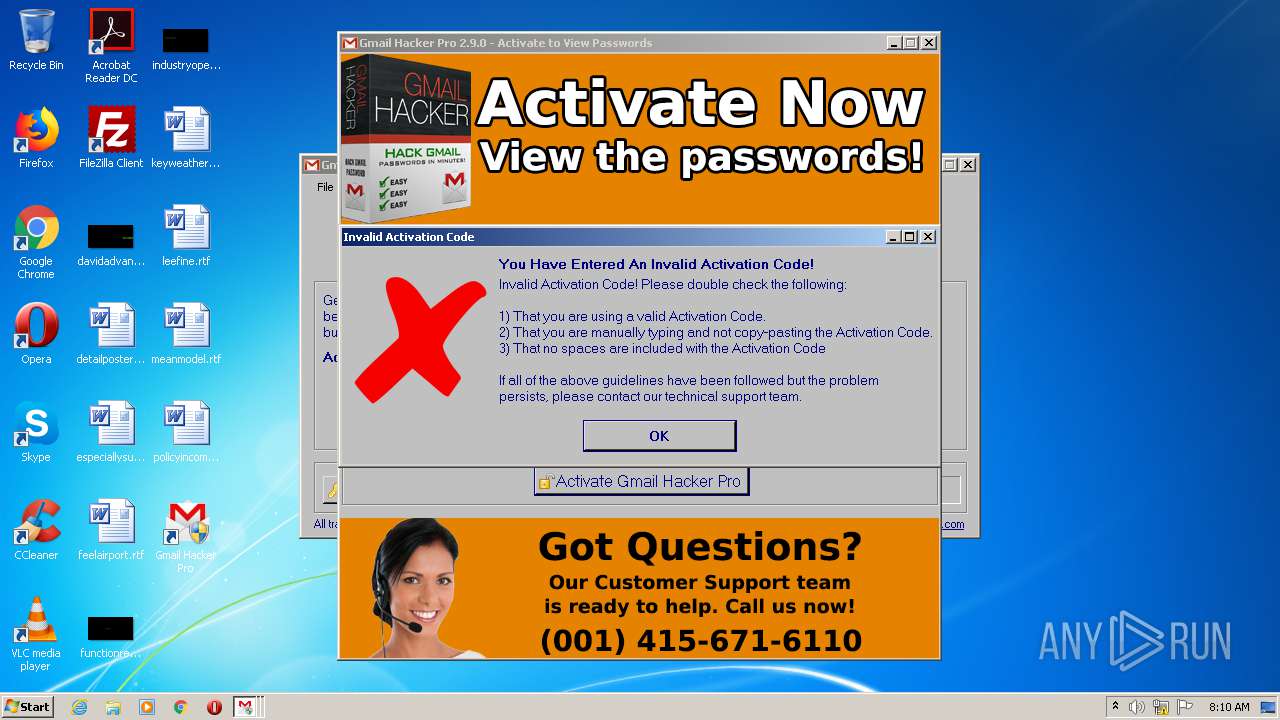 gmail hacker pro activation code
