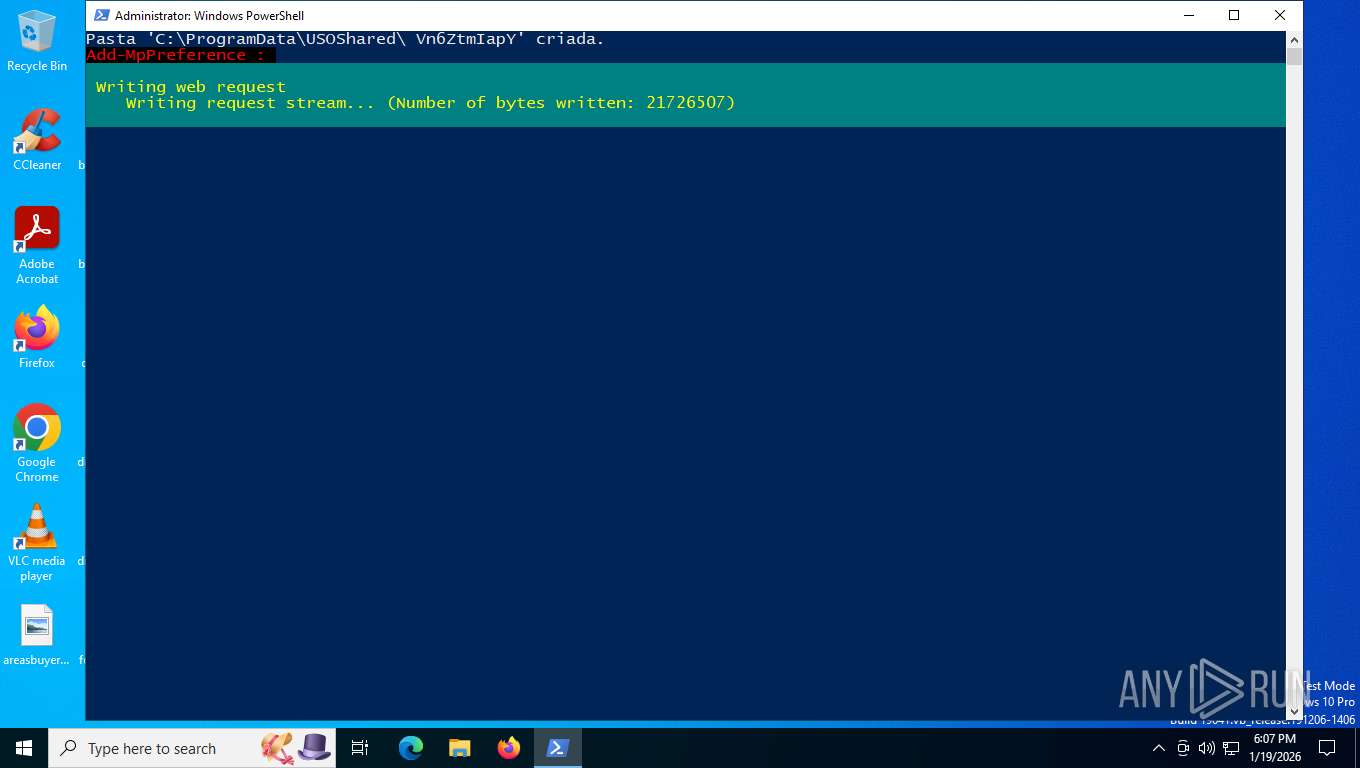Malware analysis payload.ps1 Malicious activity | ANY.RUN - Malware ...