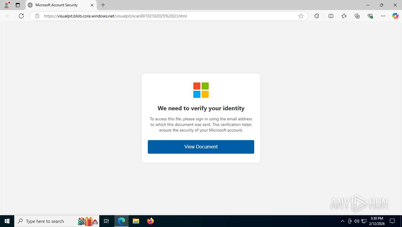 Malware analysis https://nam12.safelinks.protection.outlook.com/?url ...