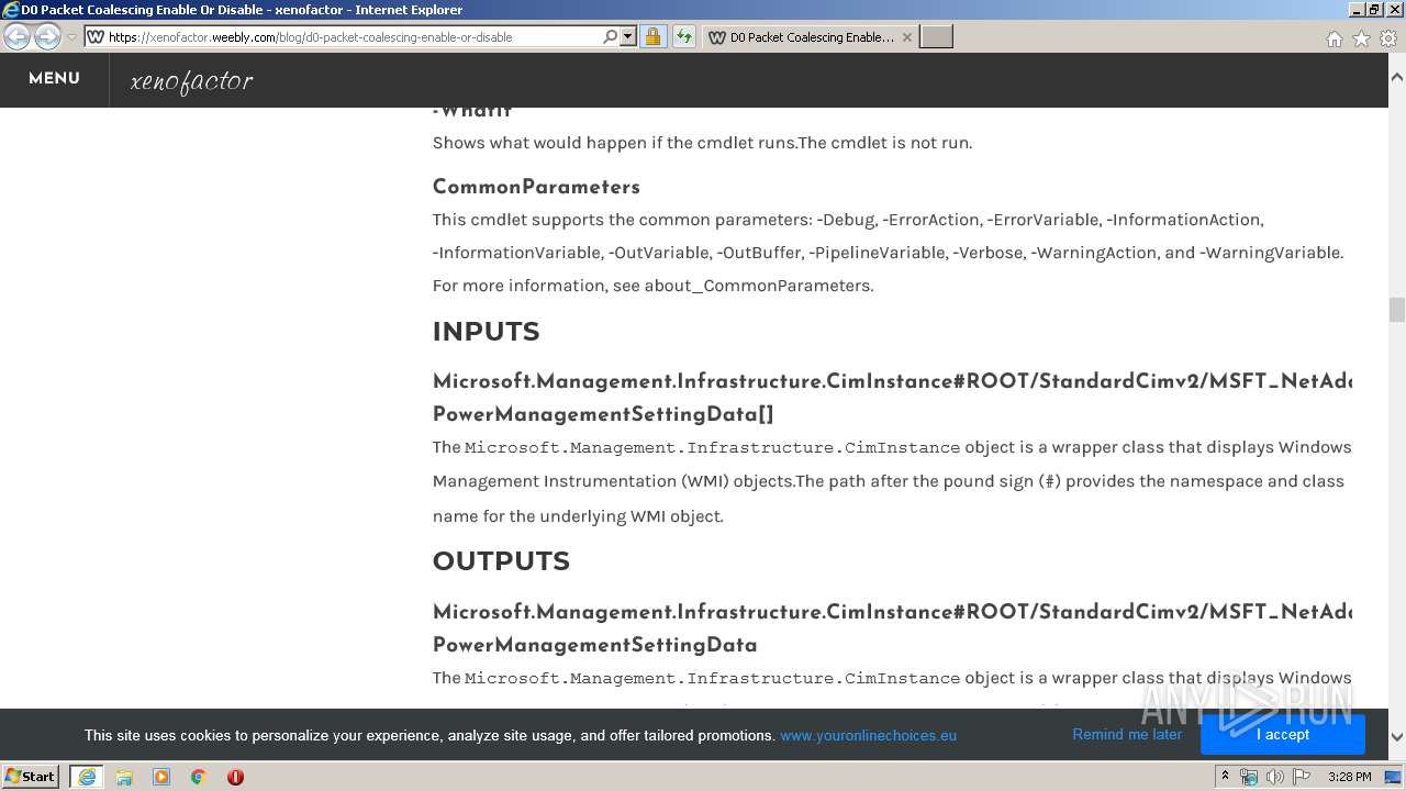 D0 packet coalescing windows 10 что это