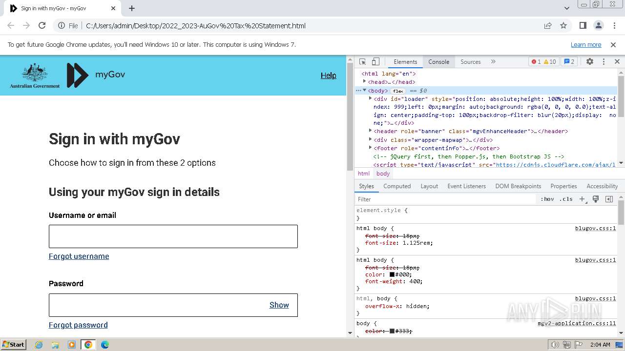 screenshot