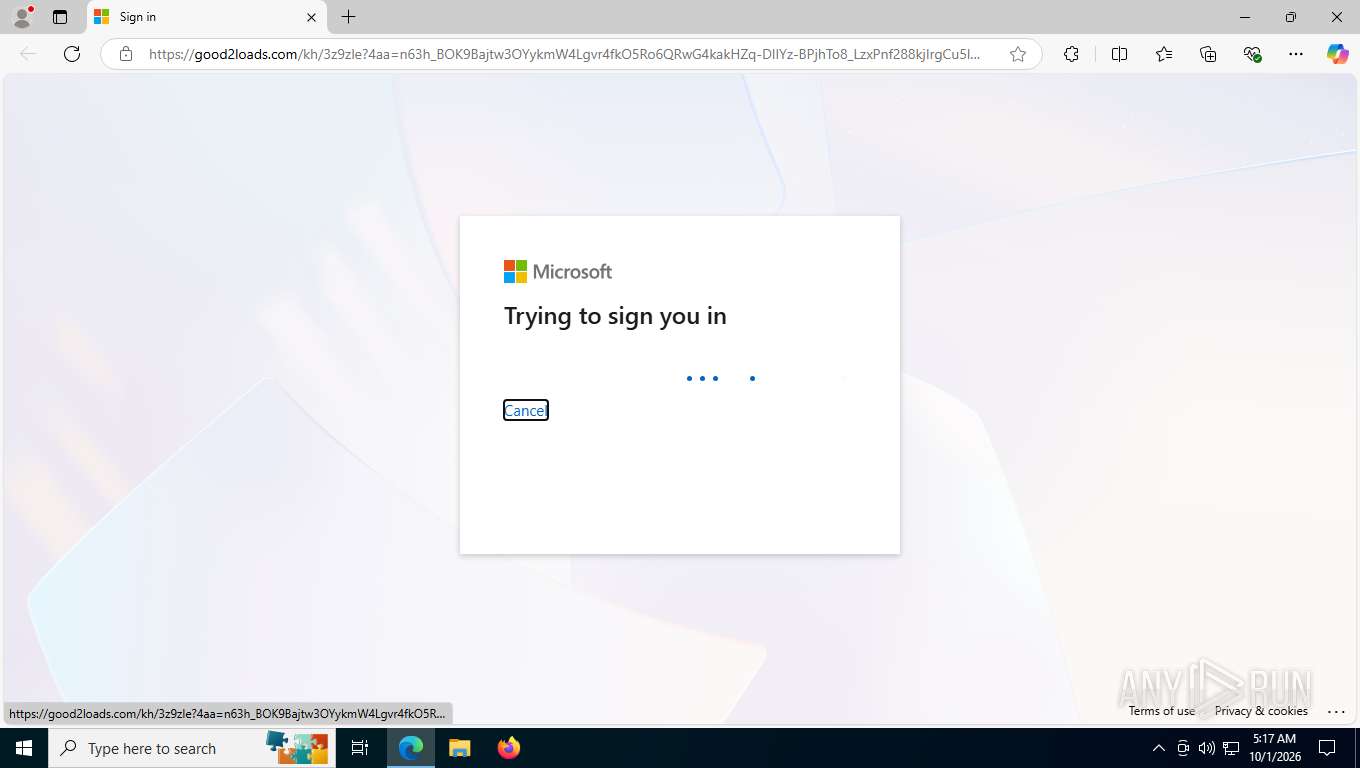 Malware analysis https://web.nevadabuilders.org/external/wcpages ...