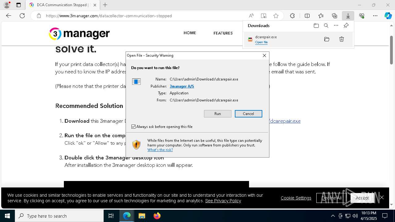 Malware analysis https://ddec1-0-en-ctp.trendmicro.com:443/wis ...