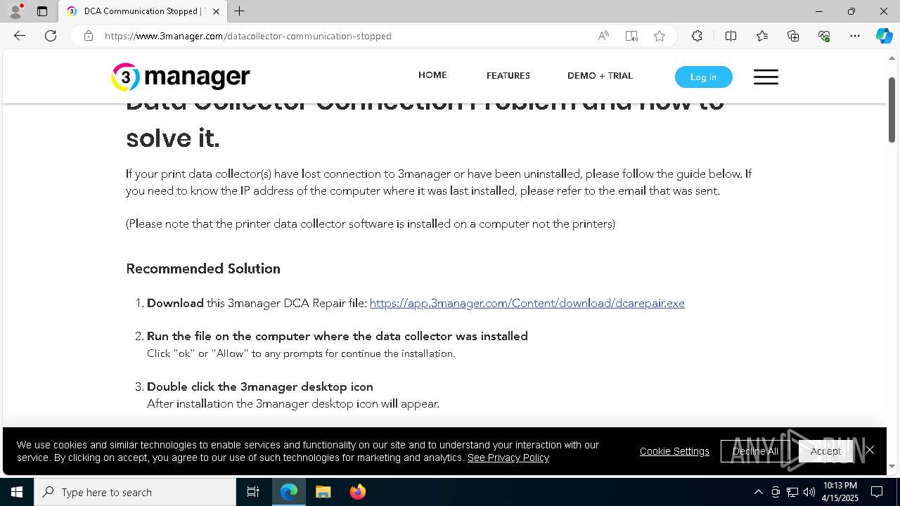 Malware analysis https://ddec1-0-en-ctp.trendmicro.com:443/wis ...
