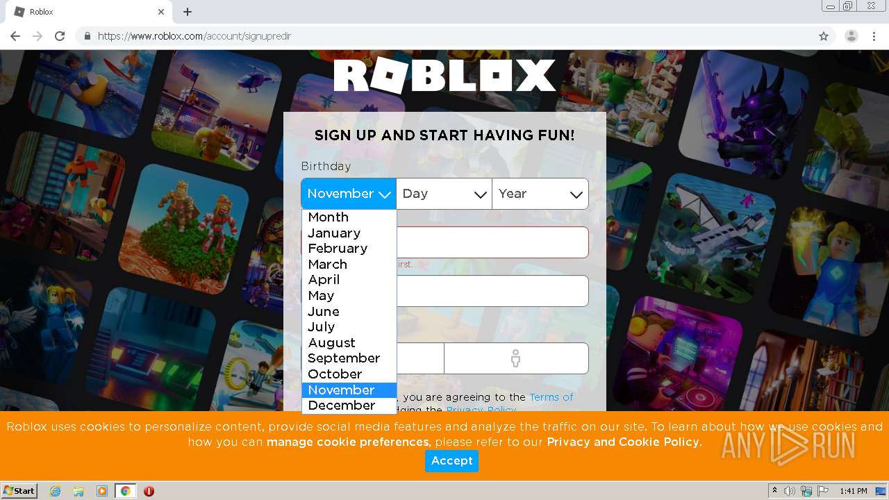 Https Web Roblox Com Games Any Run Free Malware Sandbox Online - roblox.com web traffic