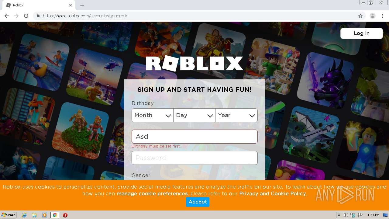 Https Web Roblox Com Games Any Run Free Malware Sandbox Online - asd roblox