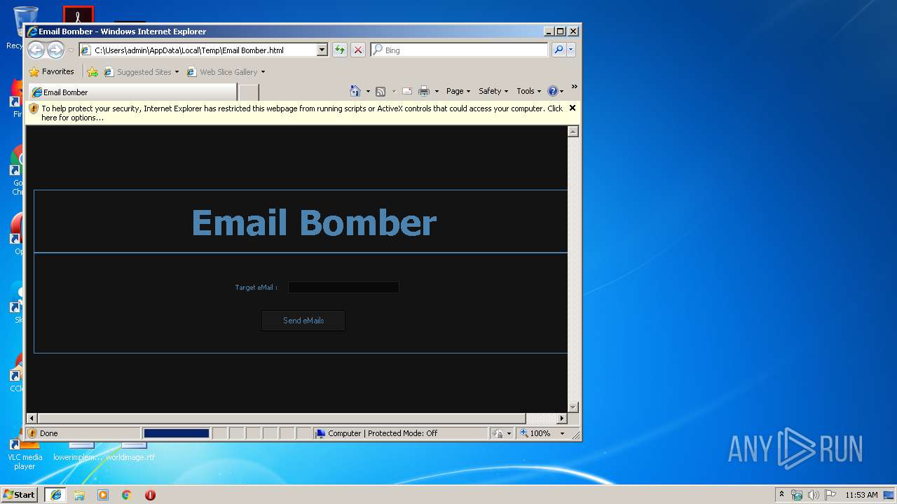 Kaboom 3.0 Mail Bomber