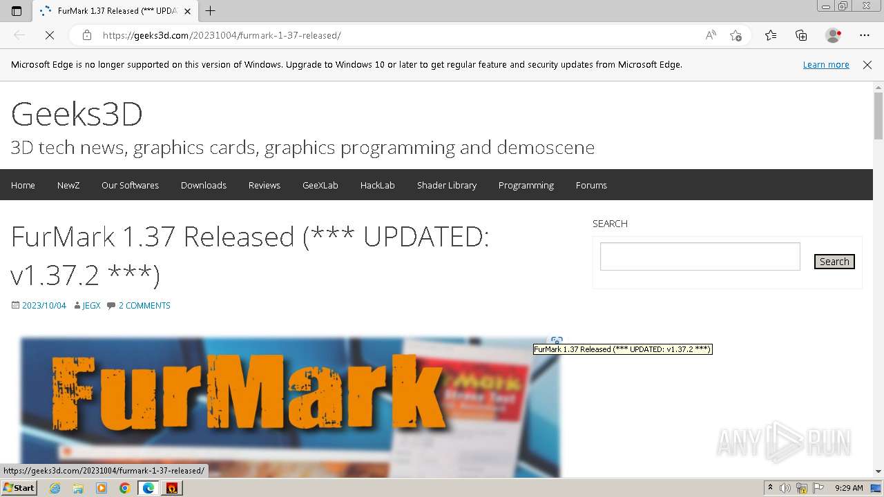 Furmark 1.37.2.0 Download