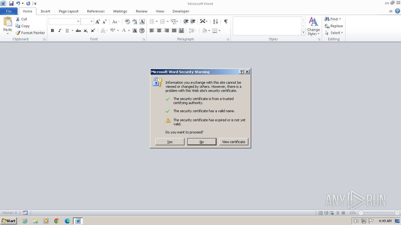 Malware analysis ...