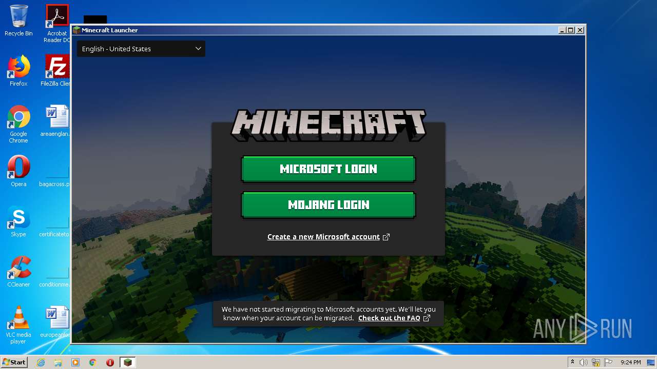 Malware analysis MinecraftInstaller.msi Malicious activity | ANY.RUN ...