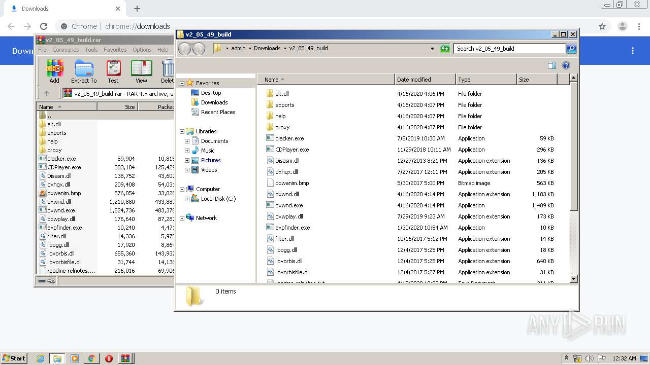 Netix Dl Sourceforge Net Project Dxwnd Latest build V2 05 49 Build Rar Any Run Free Malware Sandbox Online