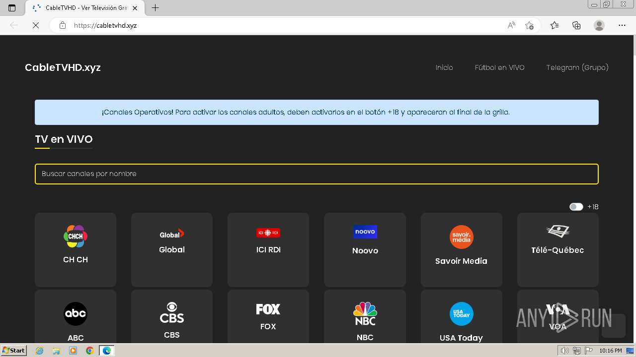 Malware analysis cabletvhd.xyz Malicious activity | ANY.RUN - Malware  Sandbox Online