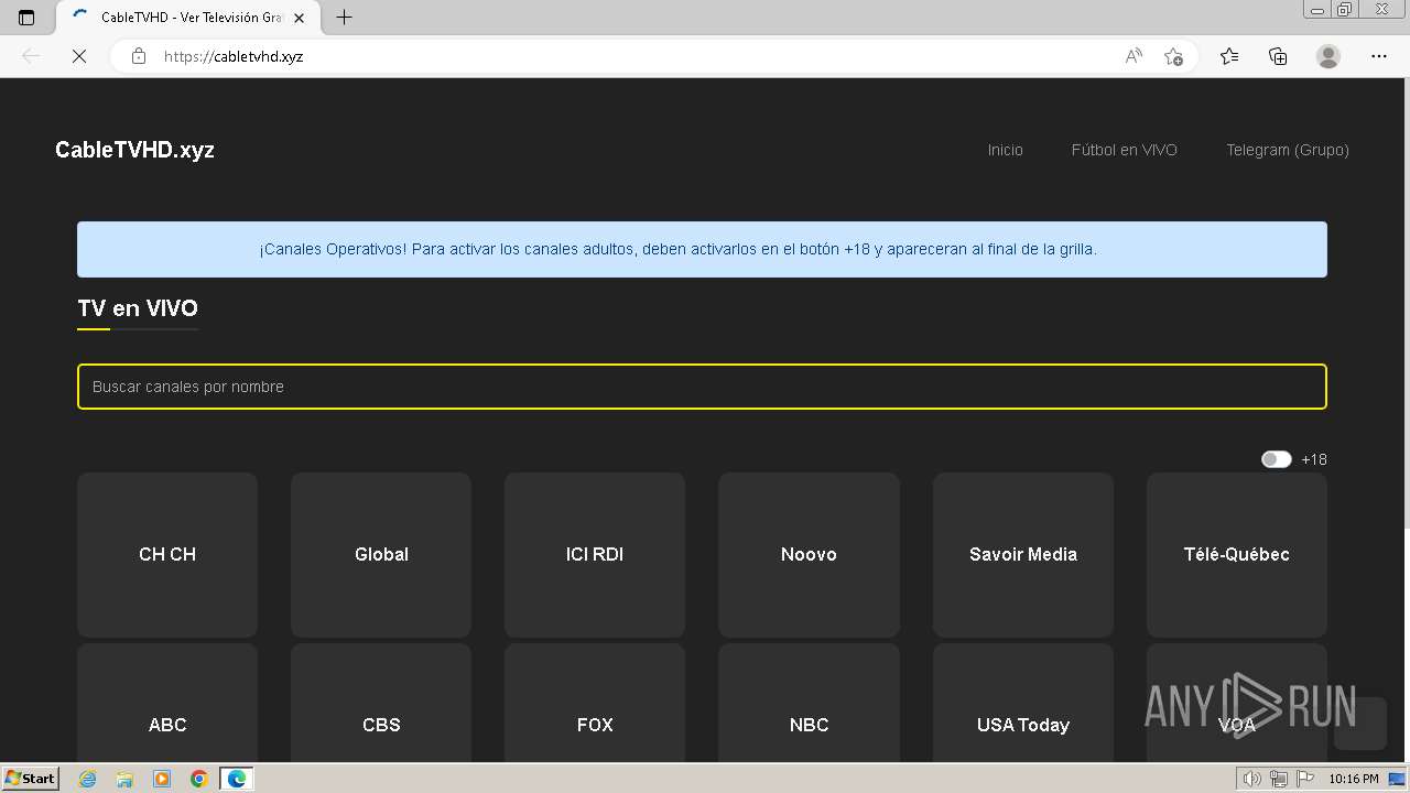 Malware analysis cabletvhd.xyz Malicious activity | ANY.RUN - Malware  Sandbox Online