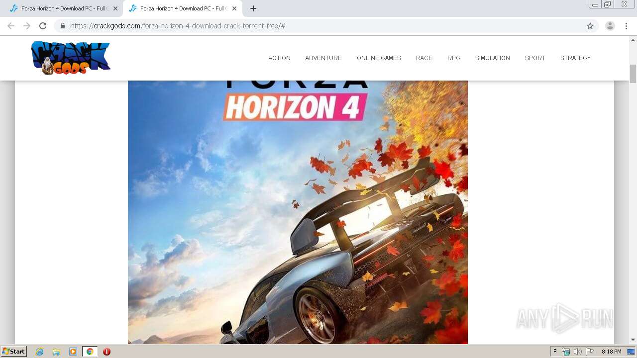 Forza Horizon Cracked Online