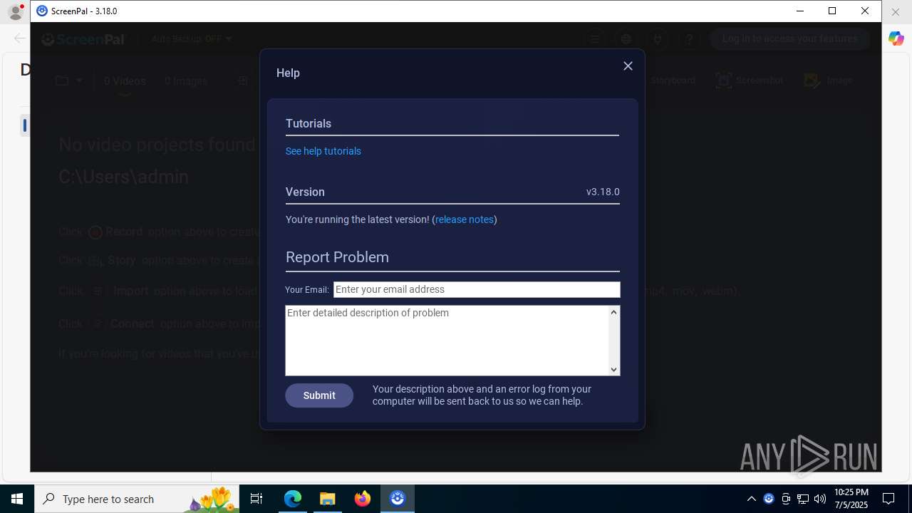 screenshot