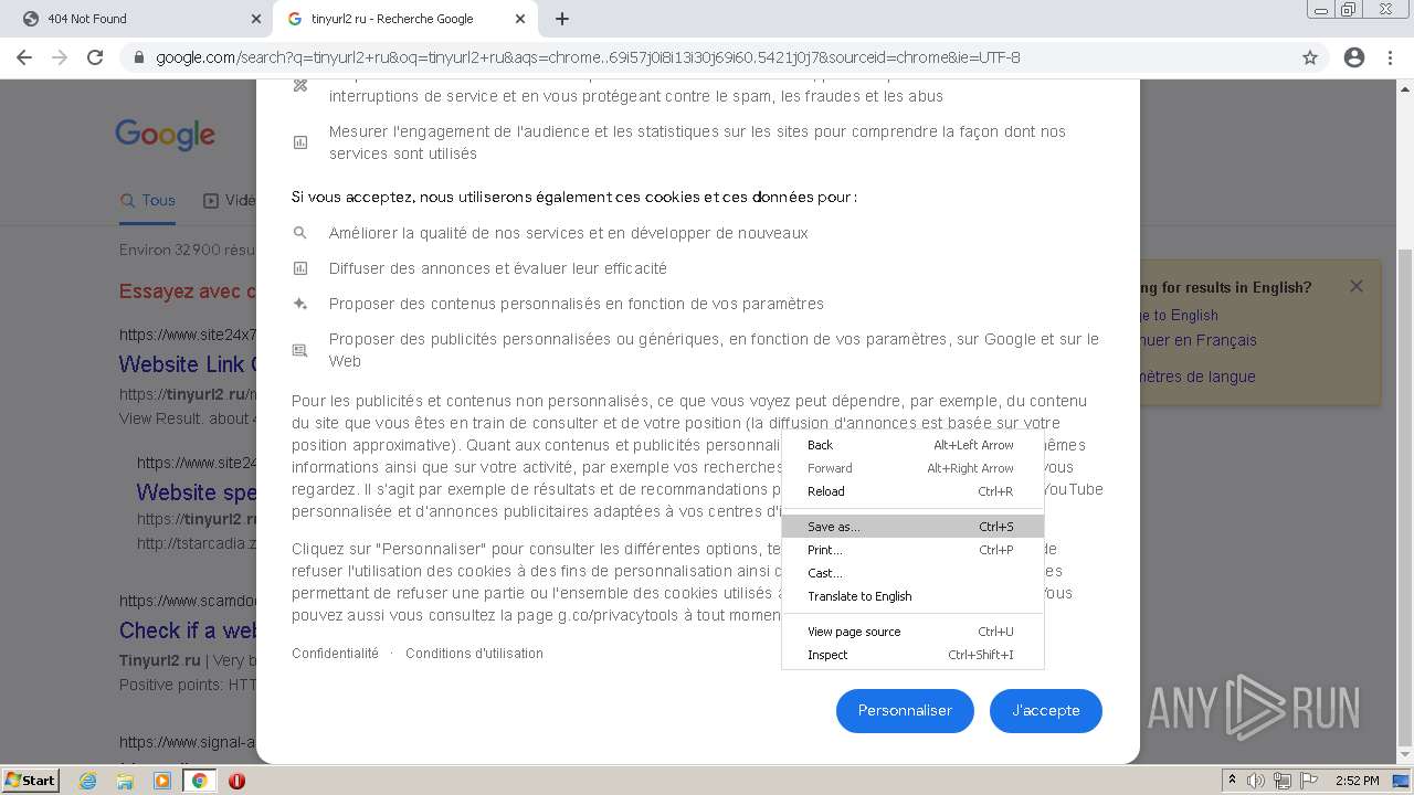 Malware Analysis Http Tinyurl2 Ru M615480993 Malicious Activity   Image 