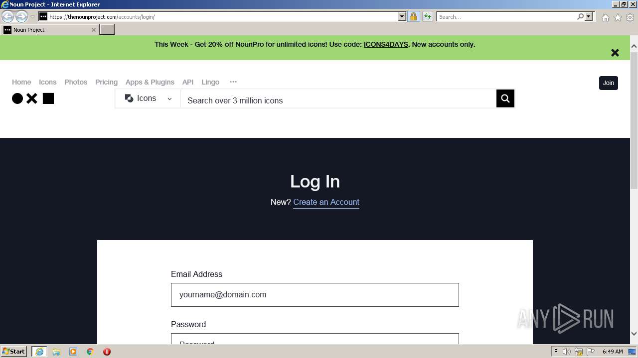 Malware analysis https://click.pstmrk.it/2sm/thenounproject.com ...
