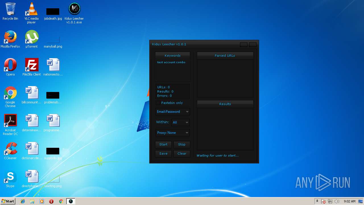 Analysis Kidux Leecher v1.0.1.exe (MD5 ...