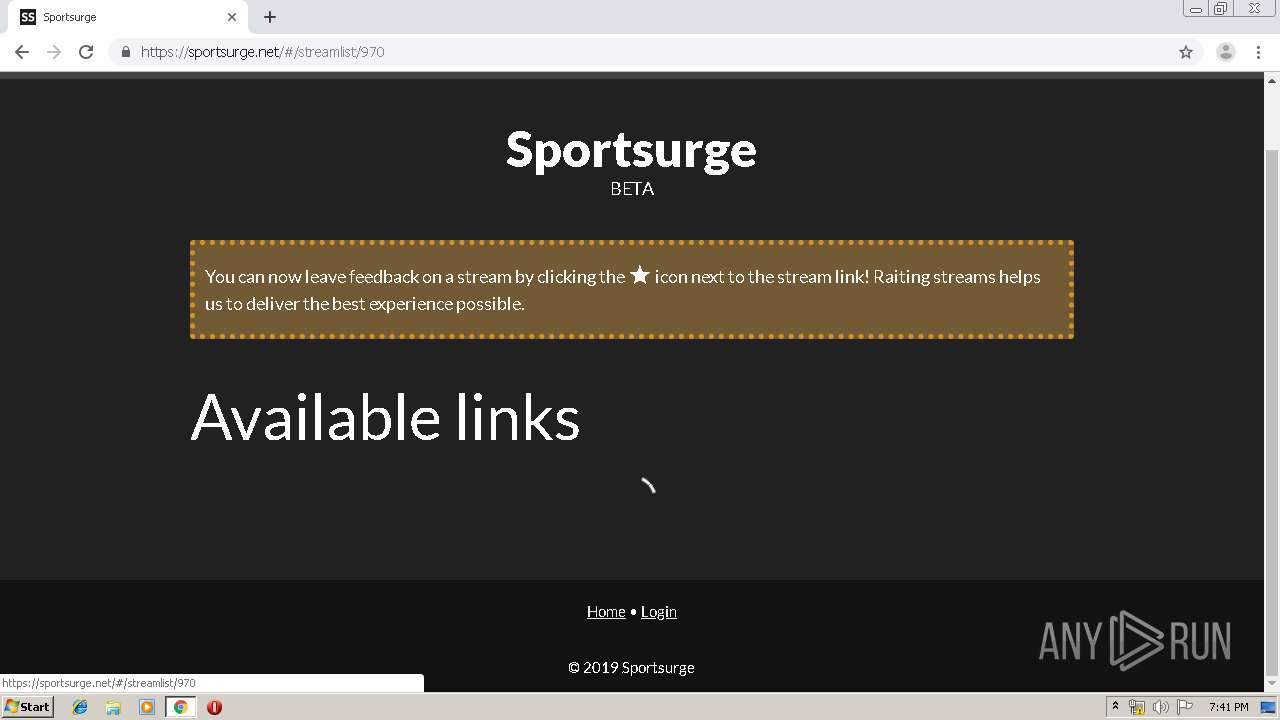 www sportsurge com