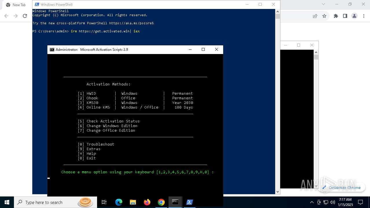 Malware analysis https://get.activated.win| Malicious activity | ANY ...