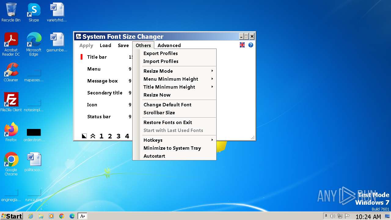 Malware analysis DNSChanger.exe Malicious activity