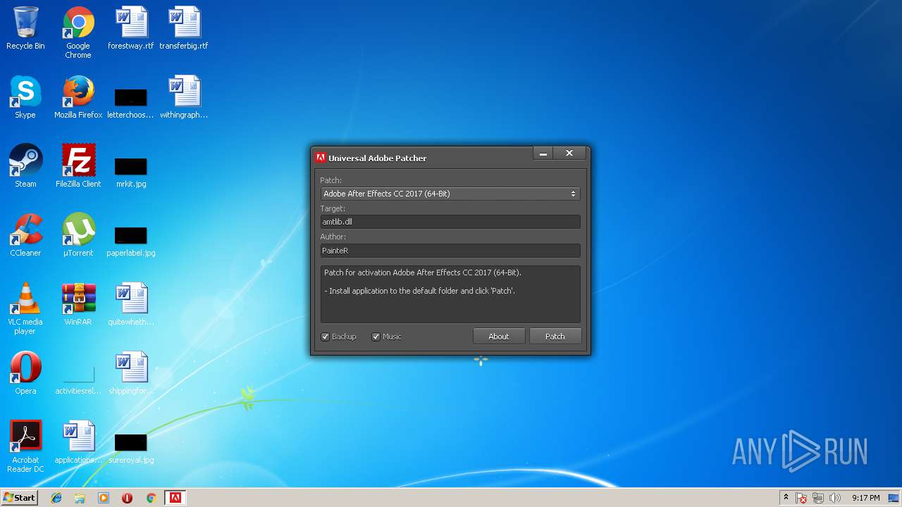 adobe snr patch painter malwarebytes