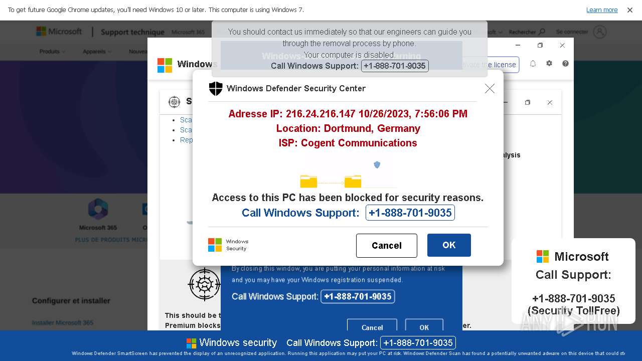 Malware analysis https://upp29.z13.web.core.windows.net/Win08SuDeEr086 ...