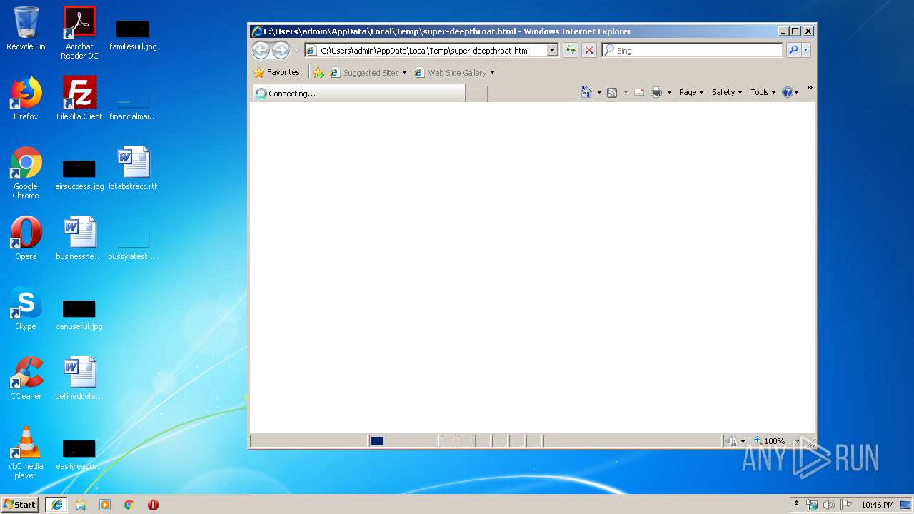Malware analysis super-deepthroat No threats detected | ANY.RUN - Malware  Sandbox Online