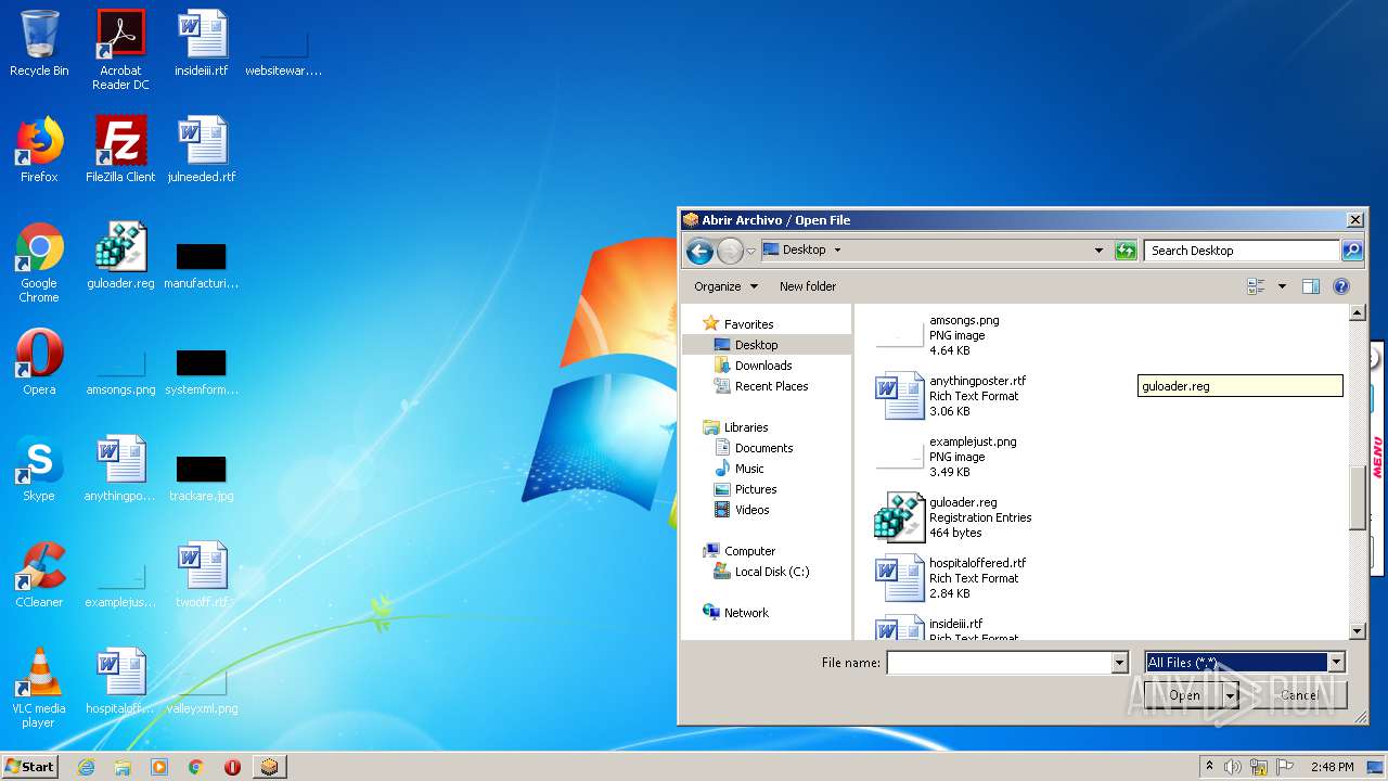 Malware analysis RDG Packer Detector v0.7.6.exe No threats detected ANY.RUN Malware Sandbox