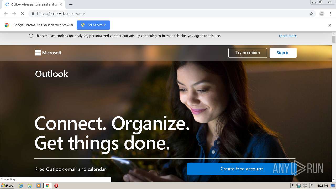 Malware analysis https://www.hotmail.com Malicious activity | ANY.RUN ...