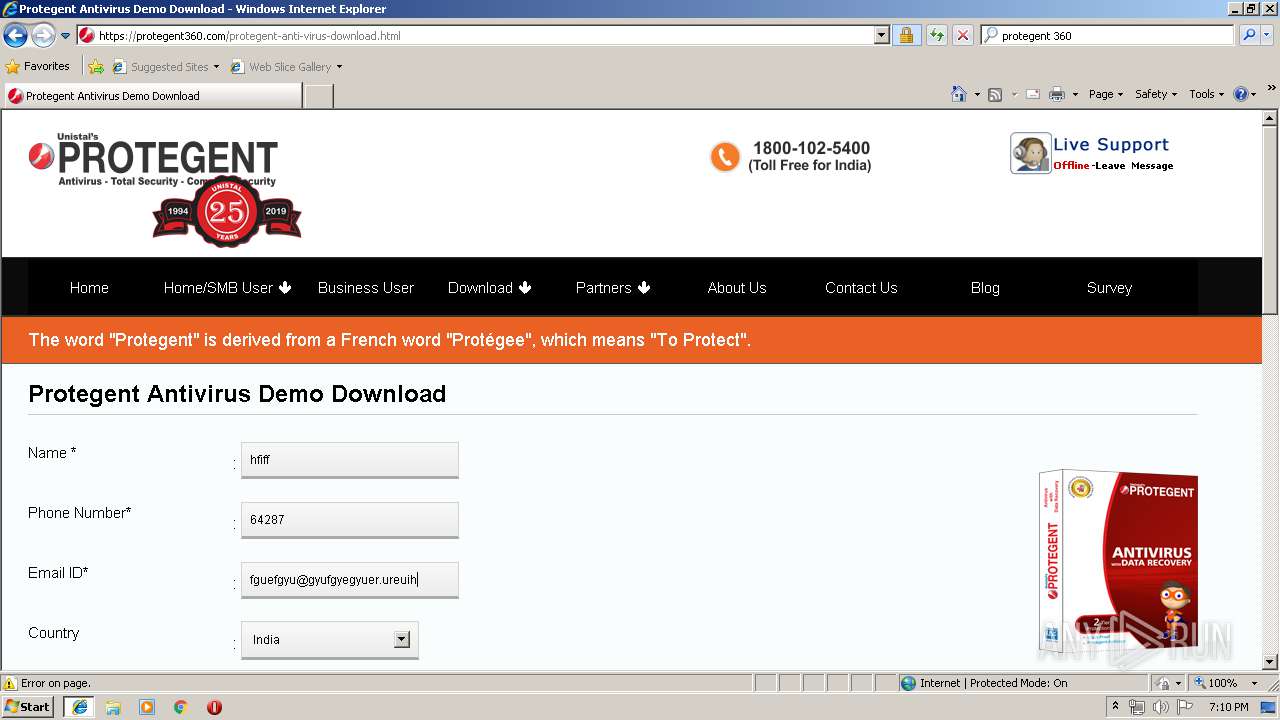 Protegent antivirus software download online in india (1) by