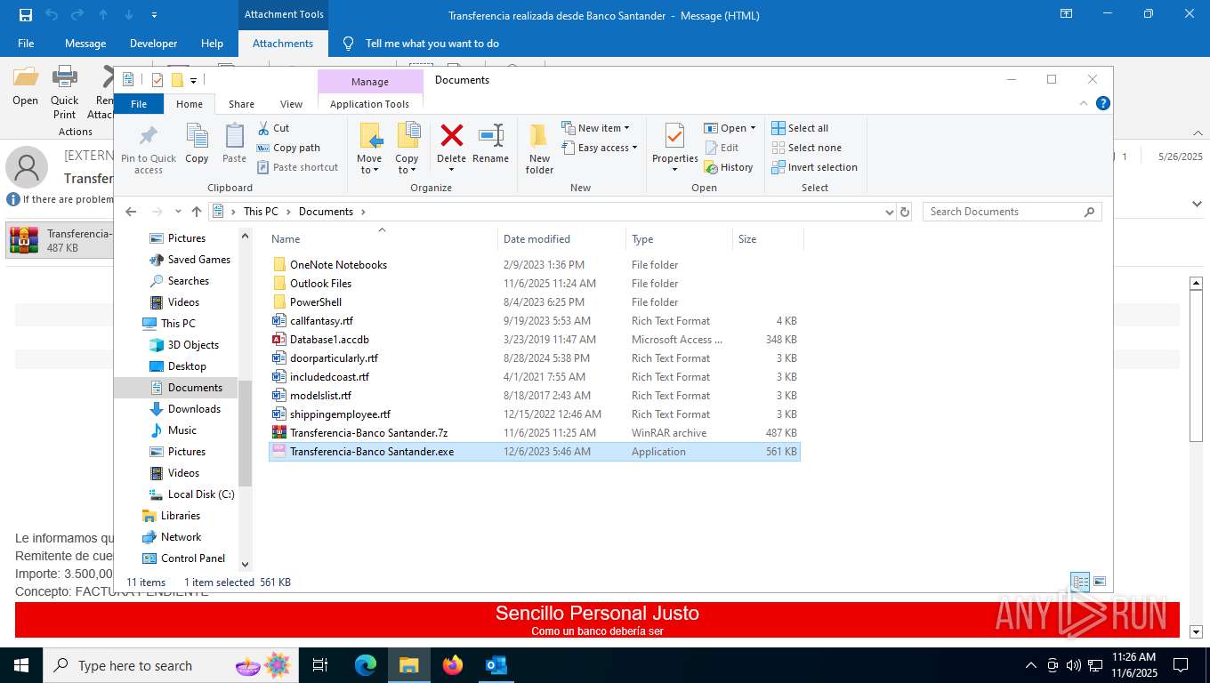 Malware analysis demo-sample.msg Malicious activity | ANY.RUN - Malware ...